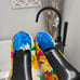 Vintage Stuart Weitzman for Mr. Seymour Floral Watercolor Heels