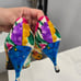 Vintage Stuart Weitzman for Mr. Seymour Floral Watercolor Heels