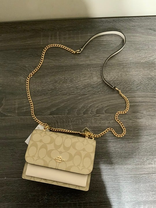 Coach Mini Klare Crossbody In Signature Canvas - NWT