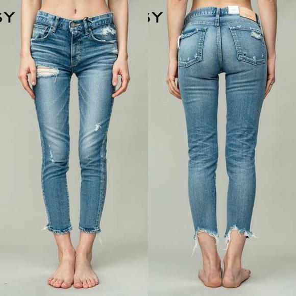 Moussy Vintage Distressed Jeans