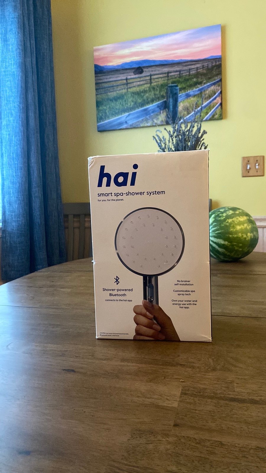 Hai smart spa-shower system Bluetooth Showerhead Moon