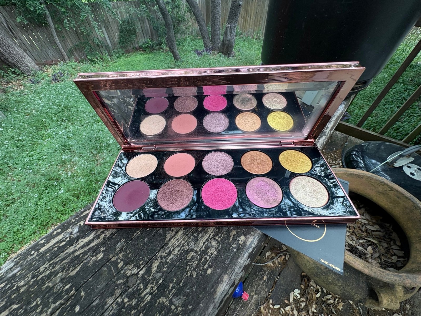 Pat McGrath LE packaging Mothership VIII Divine Rose II