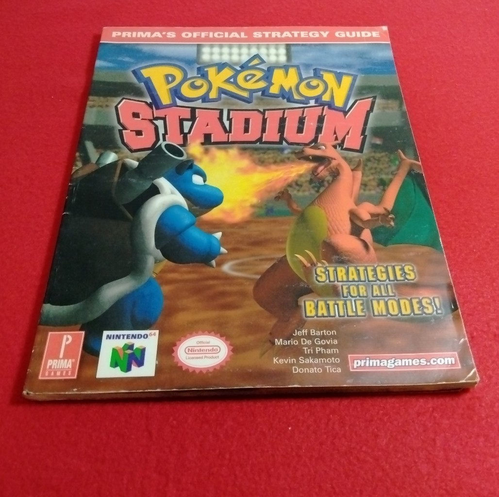 Nintendo 64 Pokémon Stadium Prima's Official Strategy Guide