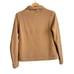 Dudley Stephens Fleece Sweater size S Park Slope Vello Turtleneck Preppy Beige