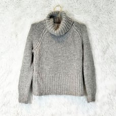Madewell Handknit Cozy Turtleneck sweater