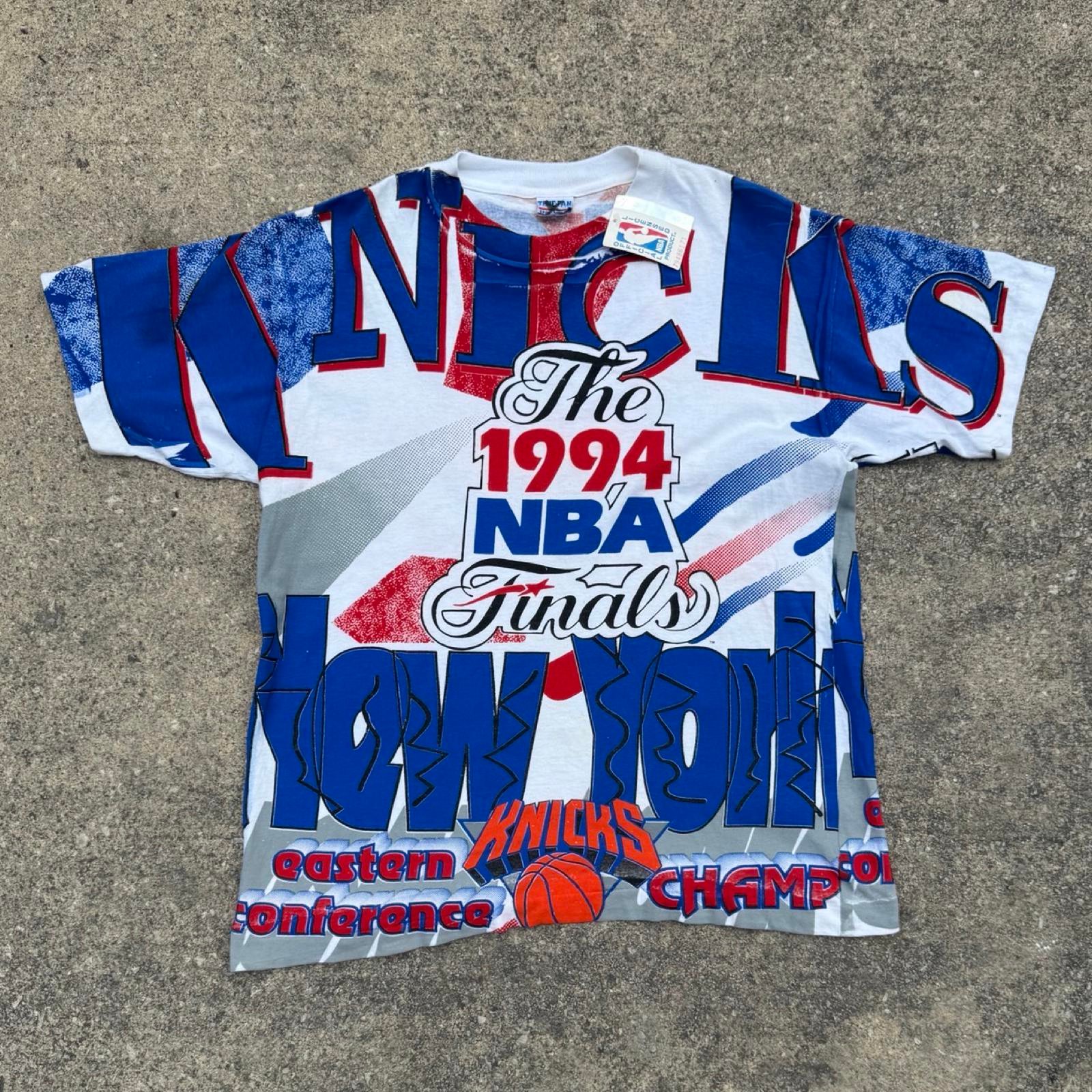 1994 New York Knicks NBA Finals Tee -- L --