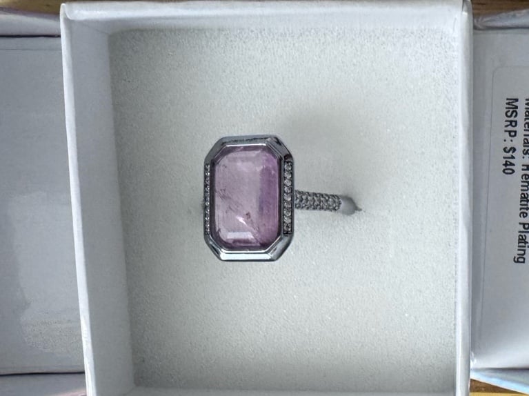 Size 11 ring Bomb Party mental health awareness ring
