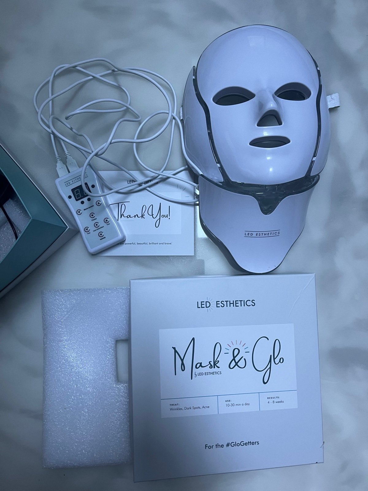LED ESTHETICS MASK: NEW Skincare Light Mask