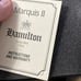 VINTAGE MASONIC FREE MASON HAMILTON DESK CLOCK
