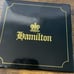 VINTAGE MASONIC FREE MASON HAMILTON DESK CLOCK