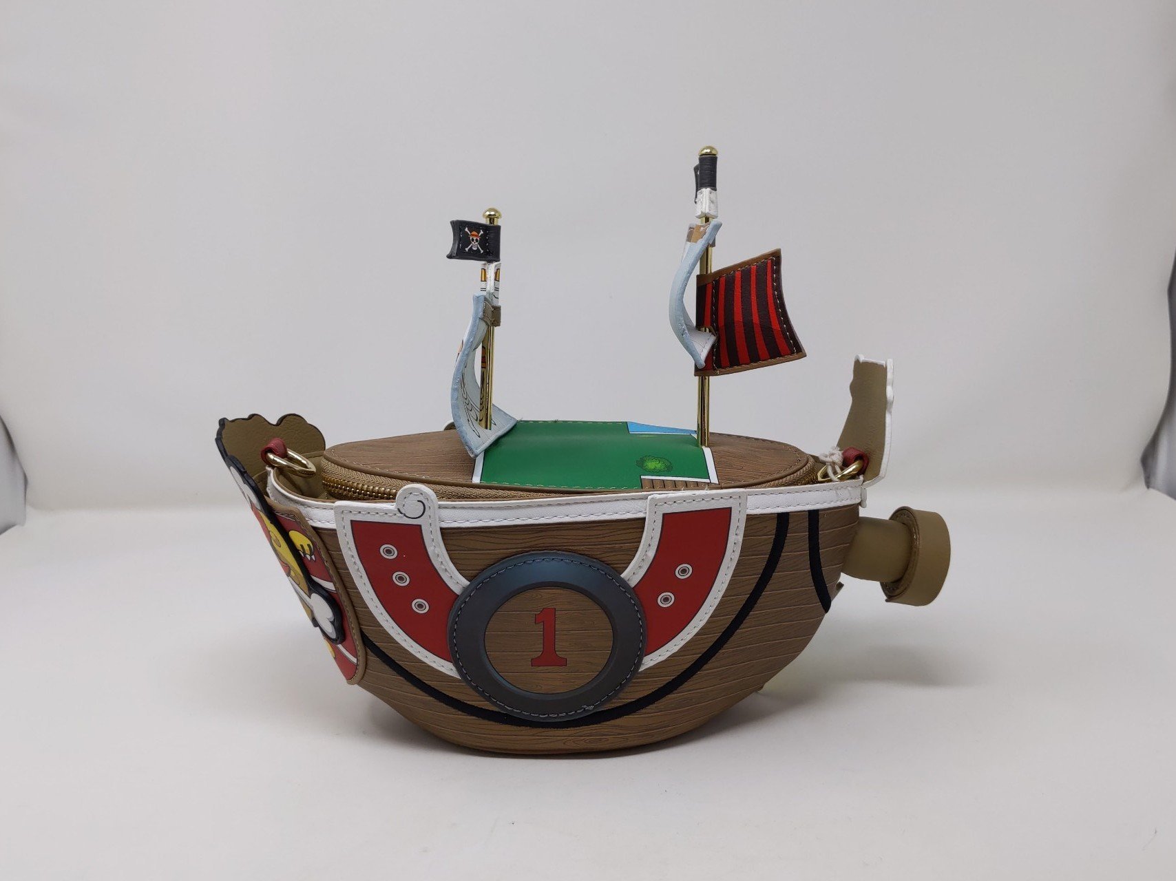 Loungefly One Piece Thousand Sunny Ship Crossbody Bag
