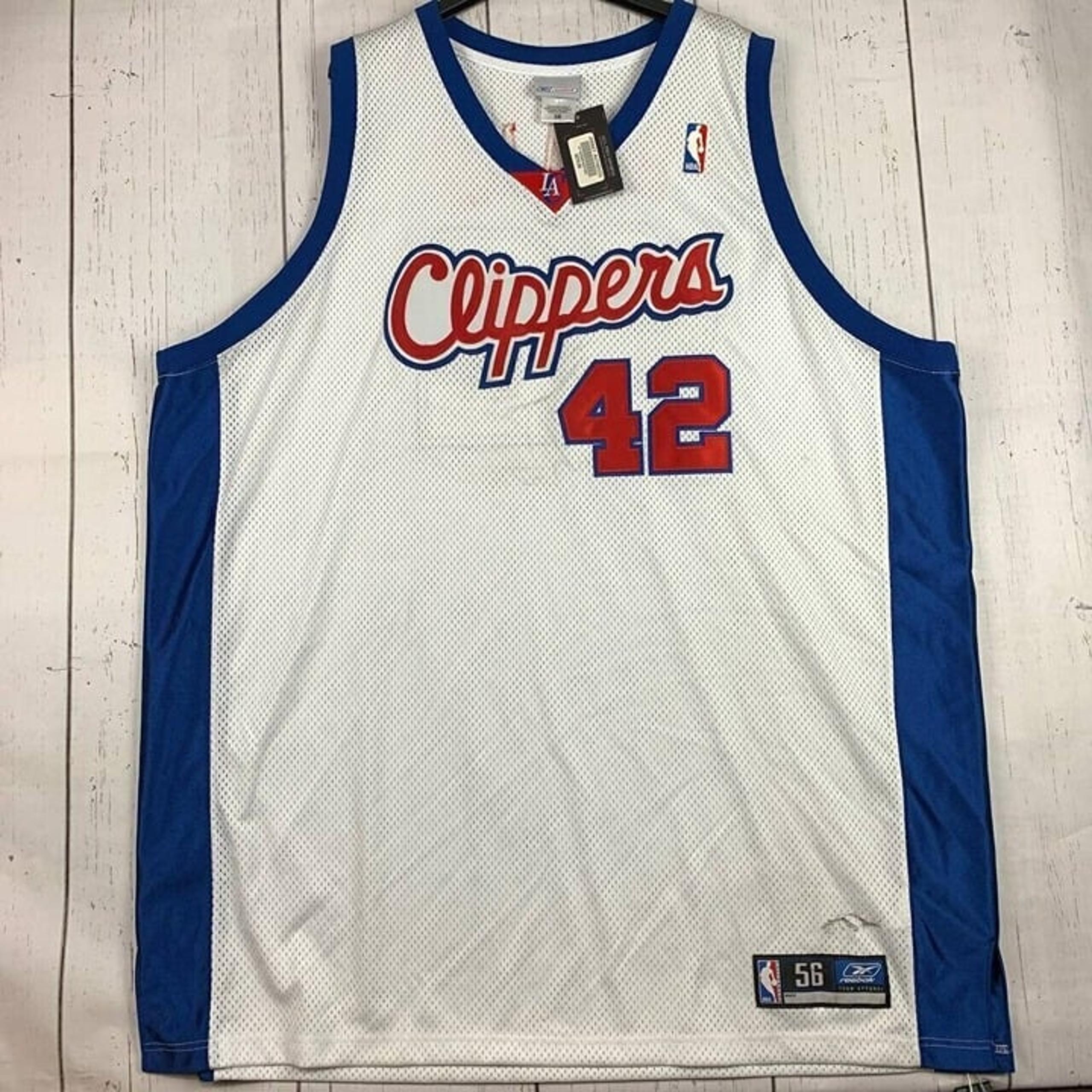 Los Angeles Clippers NBA Brand #42 2XL Reebok Jersey Sleeveless T-Shirt New Mens