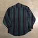 Vintage 90’s Carhartt Vertical Stripe Button Flannel Shirt Men’s Large