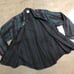 Vintage 90’s Carhartt Vertical Stripe Button Flannel Shirt Men’s Large