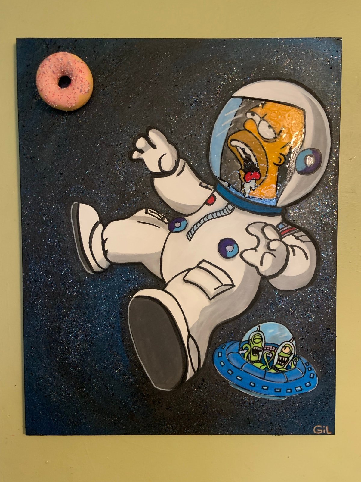 The Simpons paintings and artwork