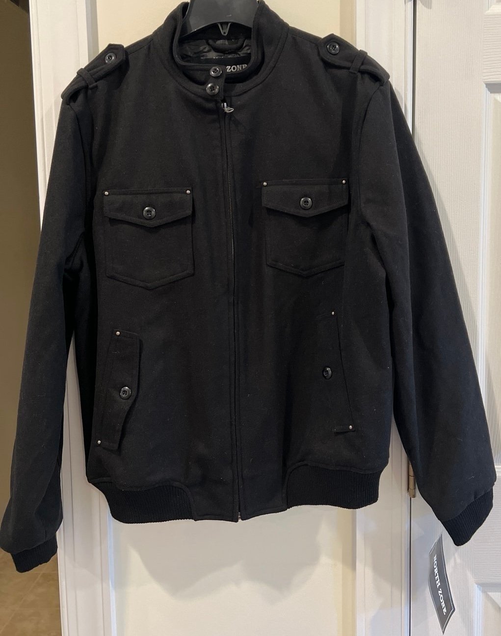 Northzone Woolen Jacket Black Color Large Size