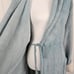 LL Bean Women's Wicked Plush Robe Dusty Blue Size X Large Hooded Pockets