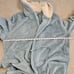 LL Bean Women's Wicked Plush Robe Dusty Blue Size X Large Hooded Pockets