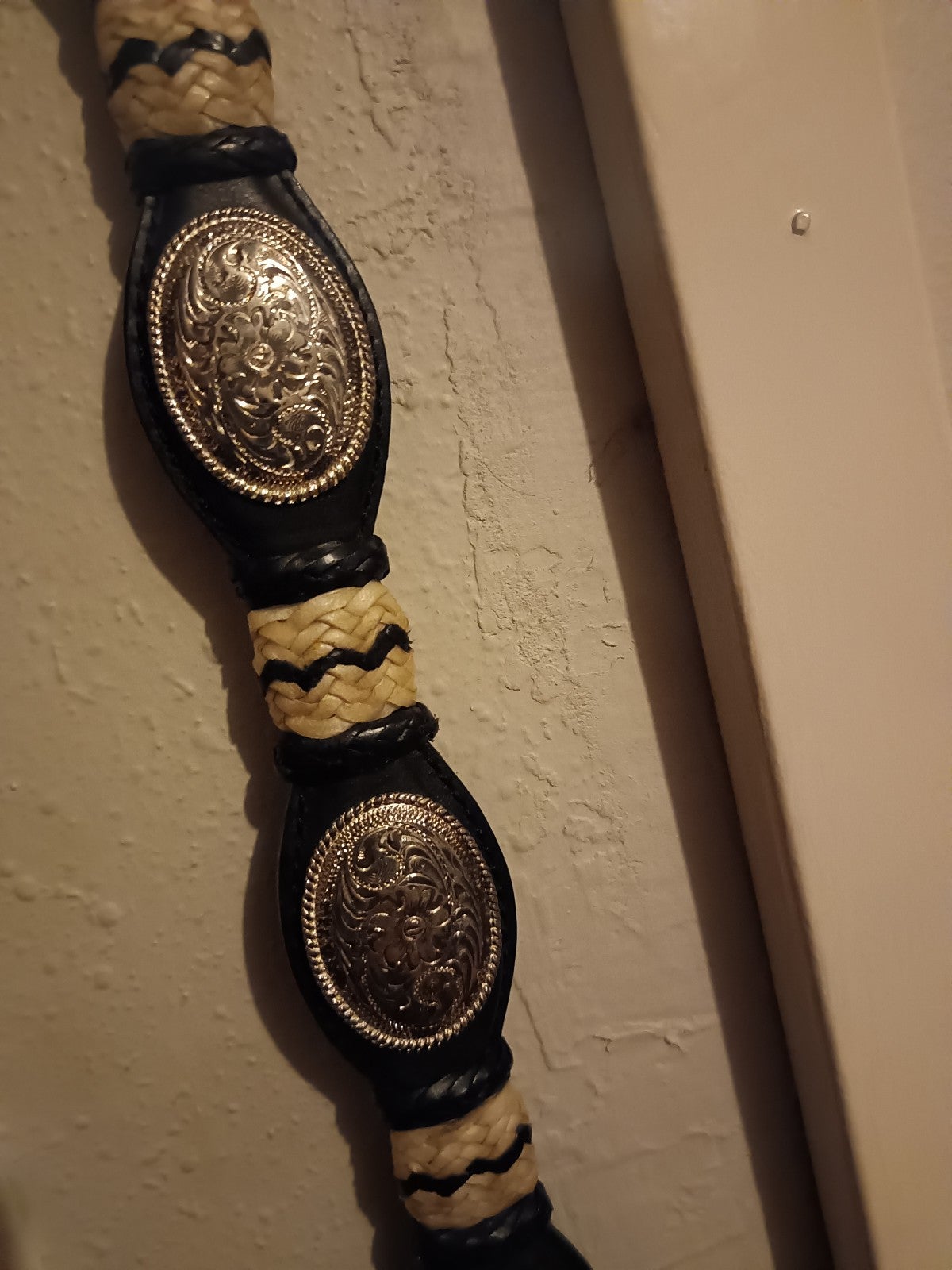 Vintage Native American Navajo Made Concha Belt