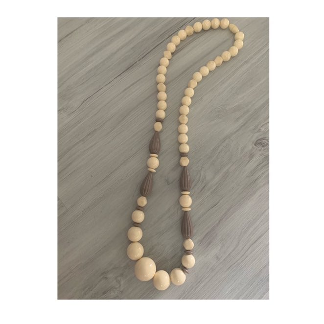 Ivory and Gray Galalith