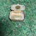 RARE Vintage Mother Mary rhinestone brass pillbox convex