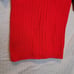 Vintage Red Pullover Sweater Collared The Broadway Size Medium Acrylic Japan