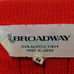 Vintage Red Pullover Sweater Collared The Broadway Size Medium Acrylic Japan