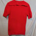 Vintage Red Pullover Sweater Collared The Broadway Size Medium Acrylic Japan