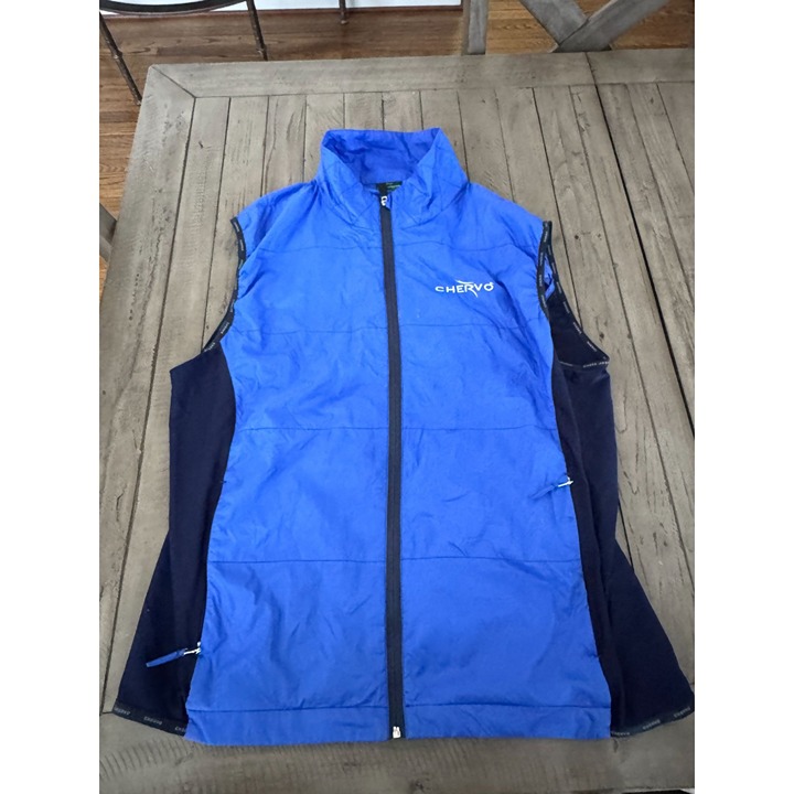 MEN'S CHERVO EXCELLENT FULL ZIP VEST SIZE 58 XL
