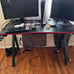 Gaming Desk Computer Desk 47 Inch Home Office Desk Extra Large Modern