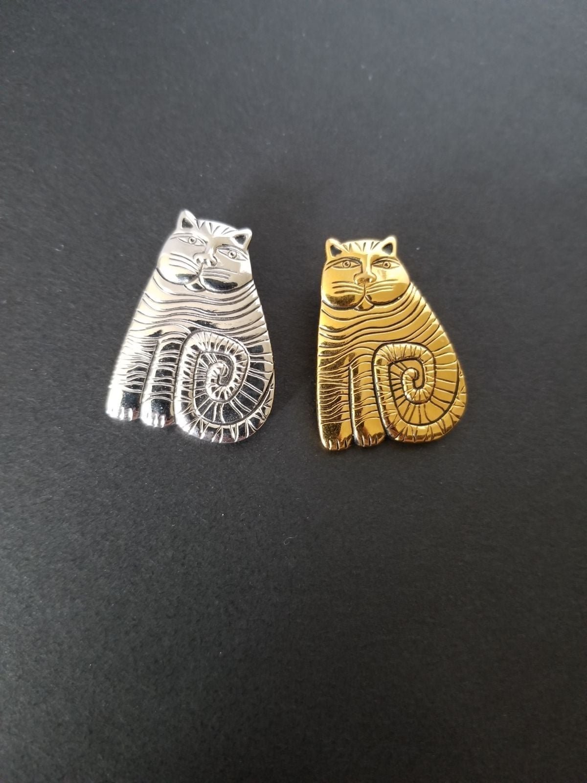 Vintage laurel burch golden and silver s