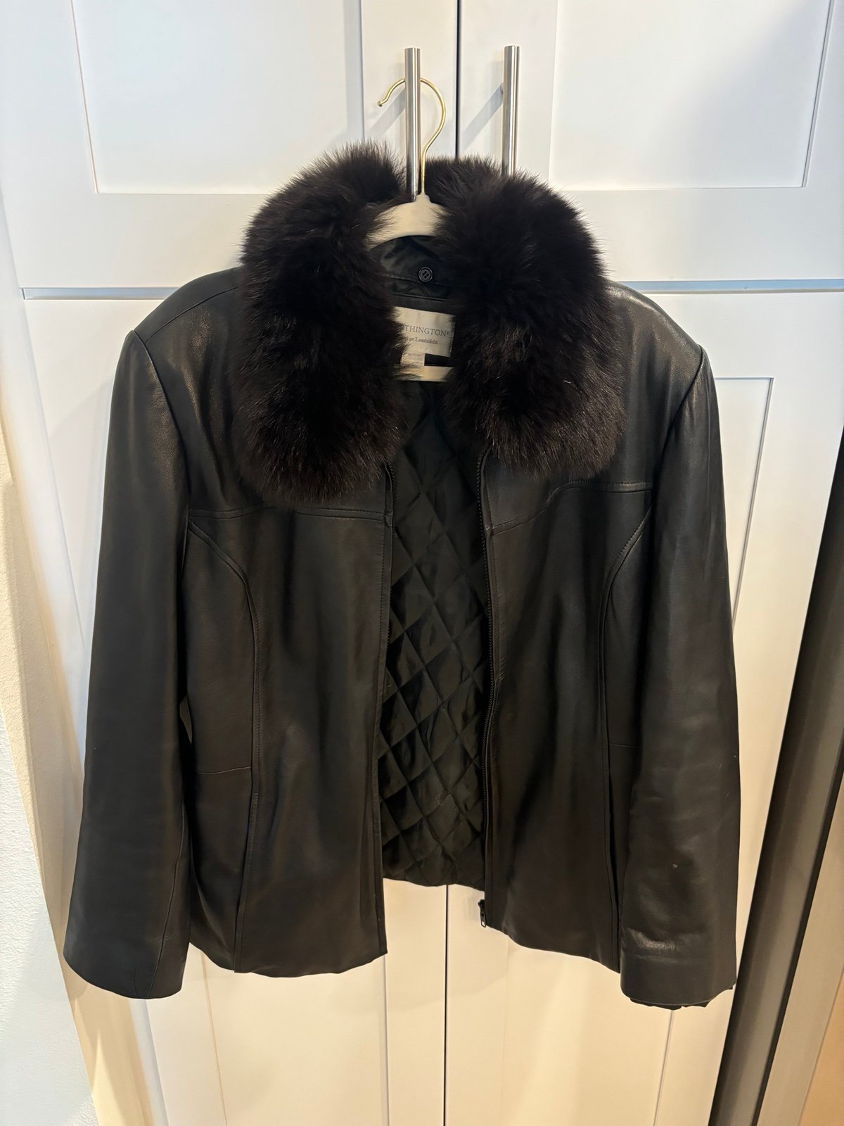 Genuine Leather Fur Jacket