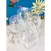 Antique Crystal Brandy Glasses (Set of 4)