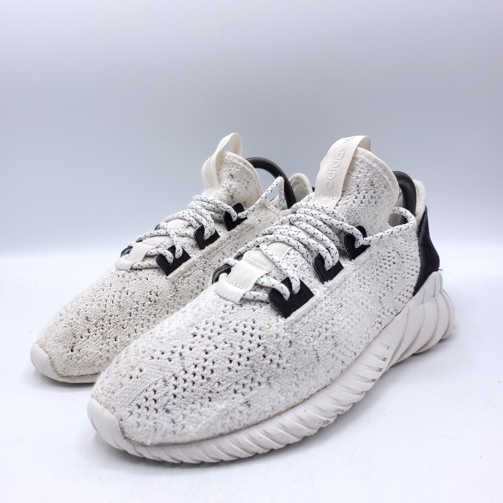 Adidas Tubular Doom Sock Athletic Sneaker Shoe Boys Size 6 BZ0329 White