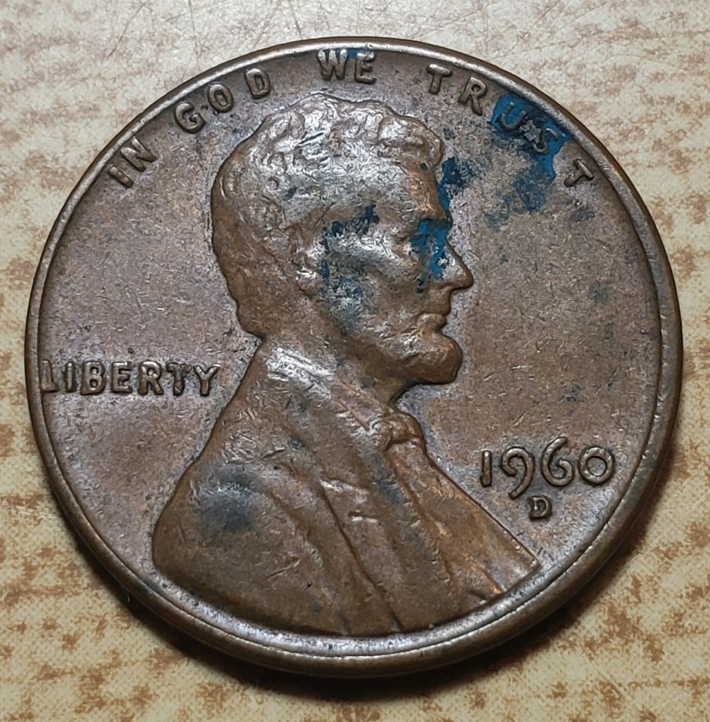 1960 D LINCOLN PENNY w/ ERRORS