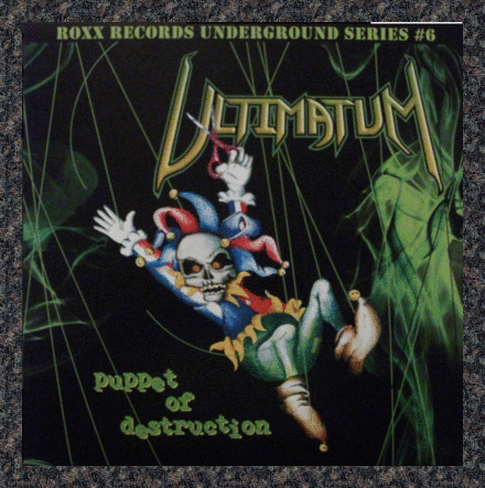 Ultimatum – Puppet Of Destruction (2017) Roxx Records green/black swirl vinyl LP
