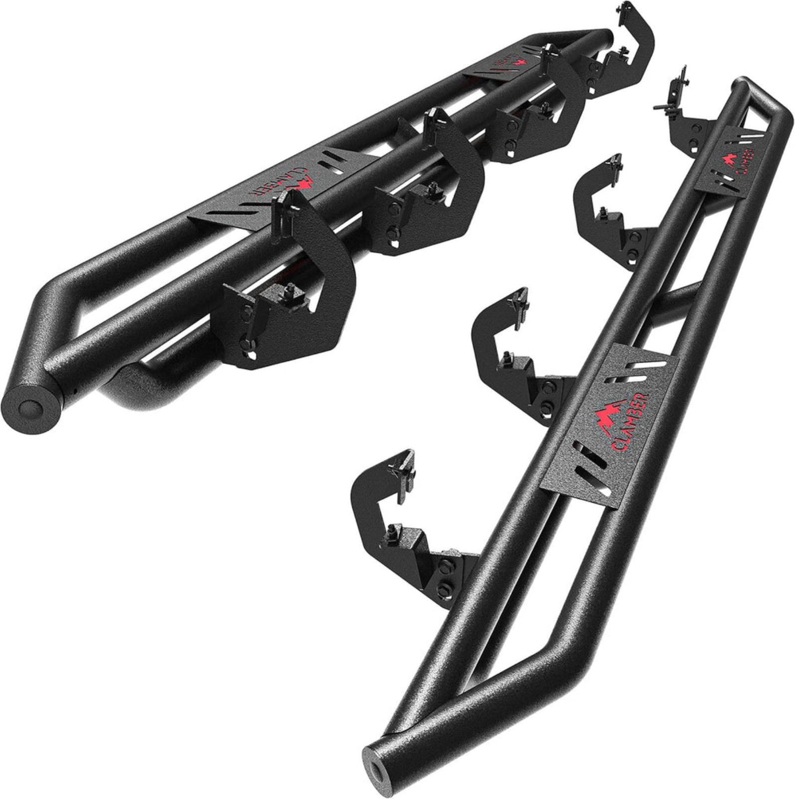 CLAMBER Running Boards for 2007-2018 Chevy Silverado/GMC Sierra 1500 Crew Cab