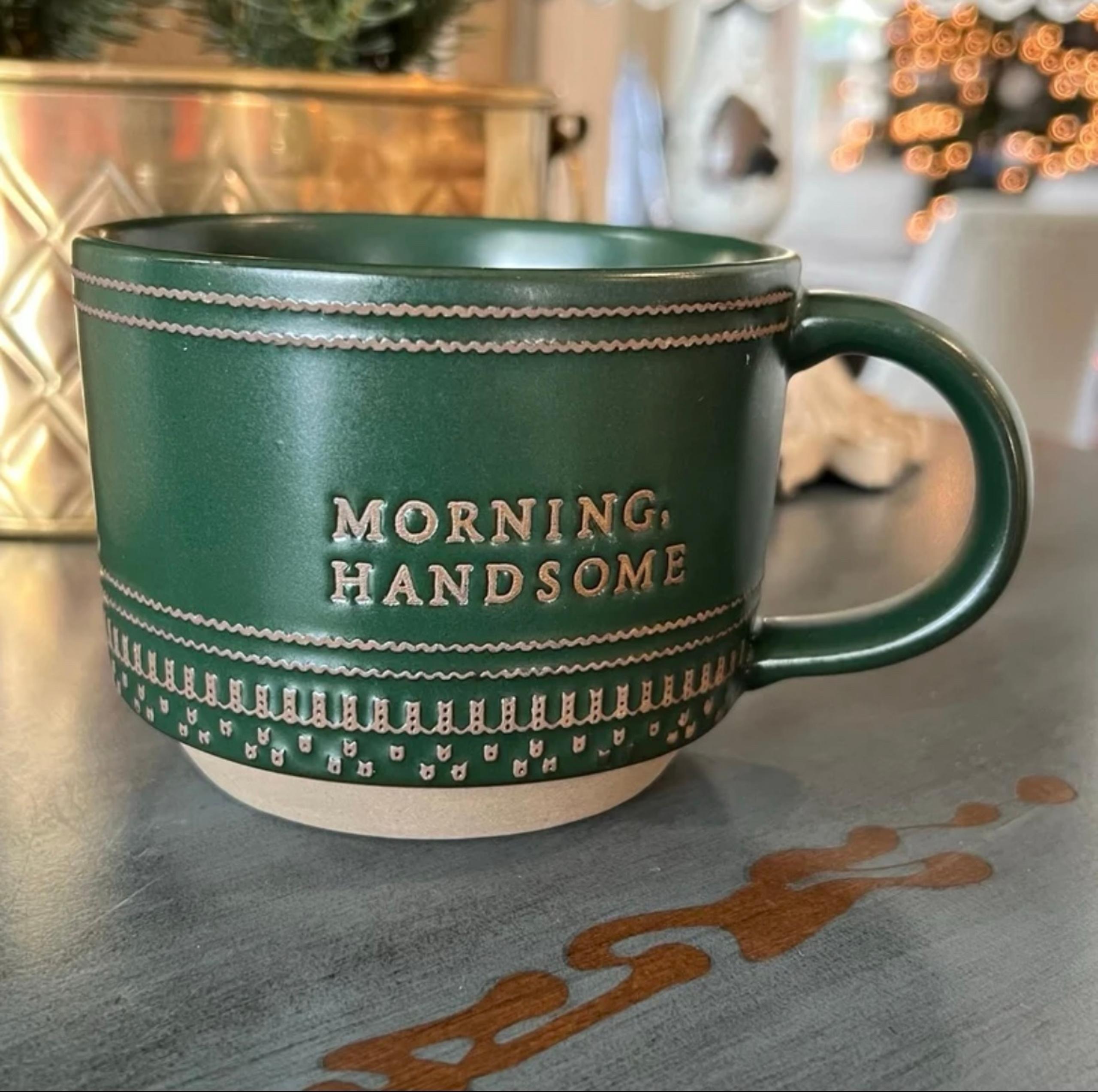 Hearth & Hand with Magnolia MORNING HANDSOME Stoneware Target Mug