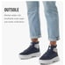 NIB SOREL Women's ONA 503 knit mid sneakers 9.5