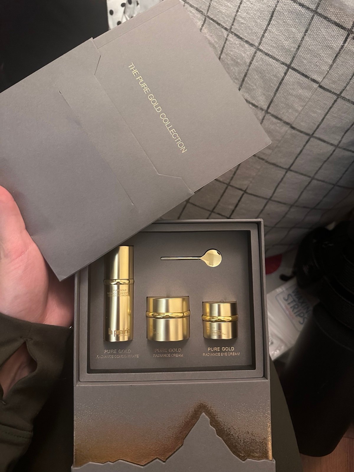 la prairie gold cream set