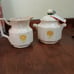 Kensington Staffordshire Ironstone England Sugar and creamer