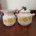 Kensington Staffordshire Ironstone England Sugar and creamer