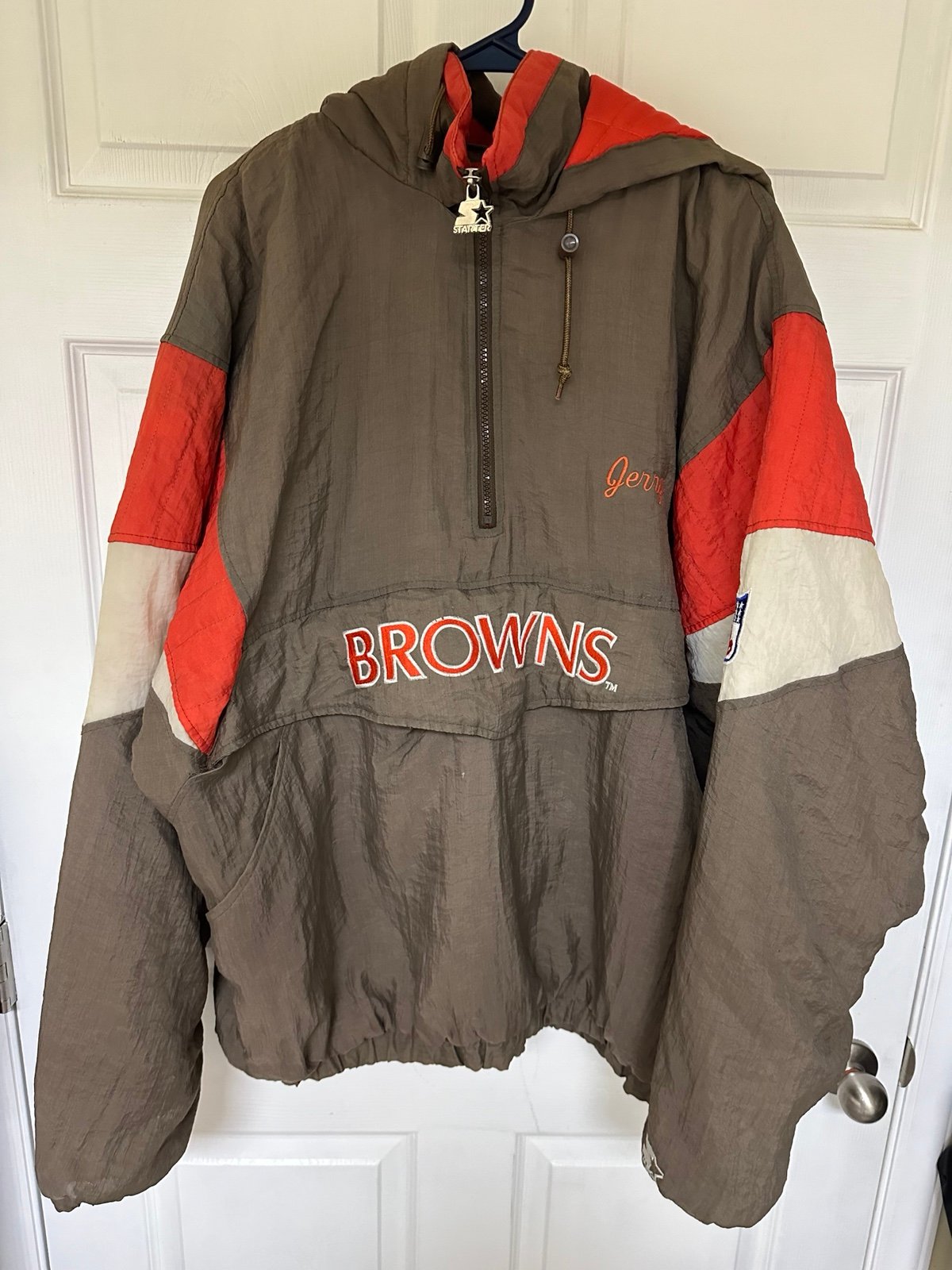 Starter jacket size XL Cleveland Browns