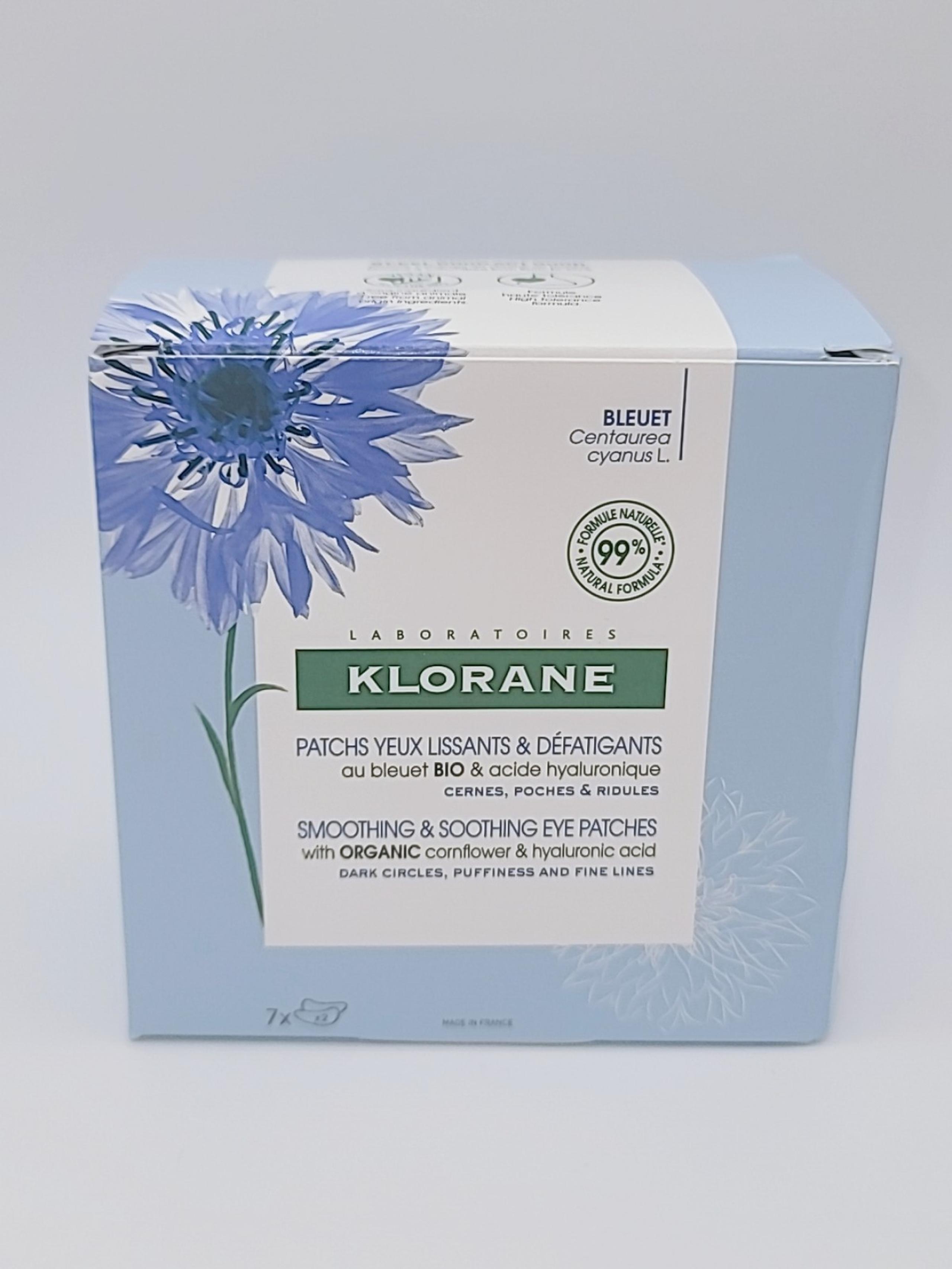 Klorane Smoothing Soothing Eye Patches