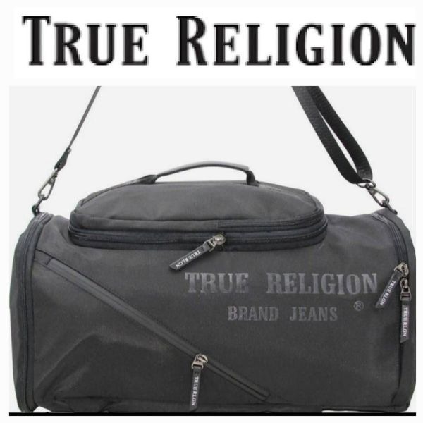 True Religion Switch Convertible Duffel Bag- Black
