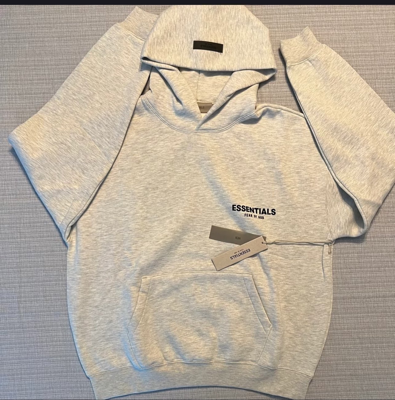 Fear of God Essentials Hoodie SS22 light Oatmeal size m