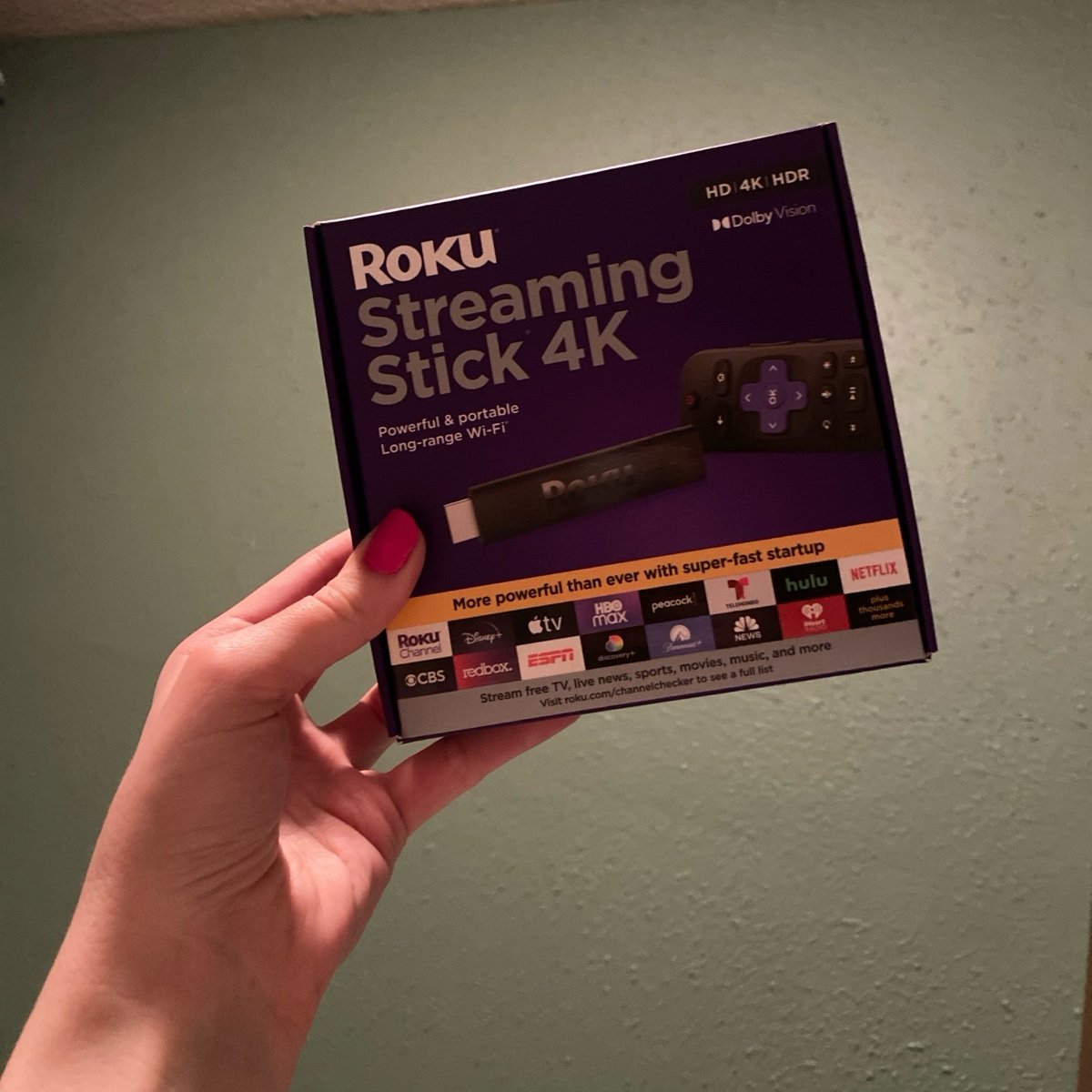 NIB roku streaming stick 4k