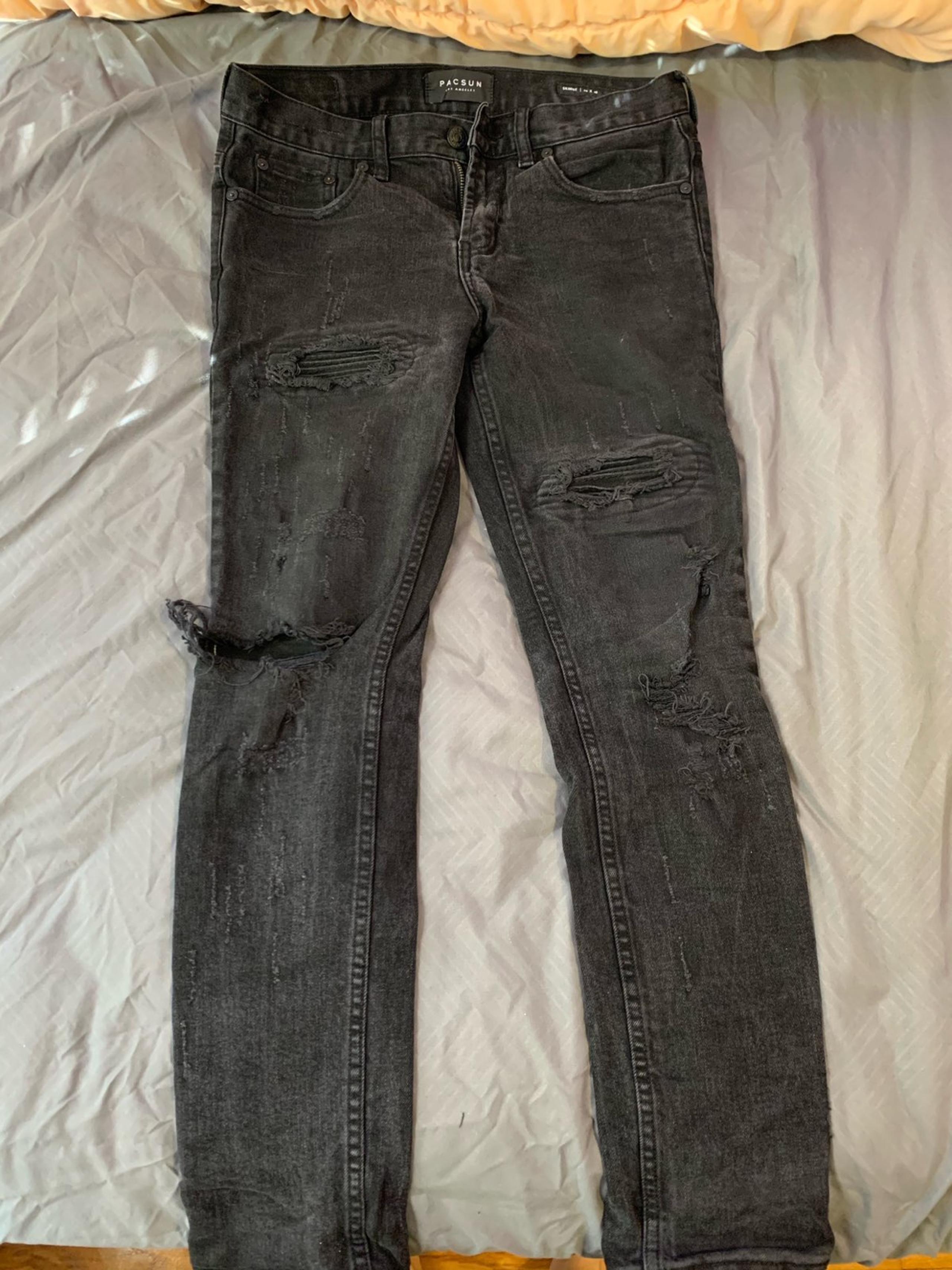 Pacsun black skinny jeans