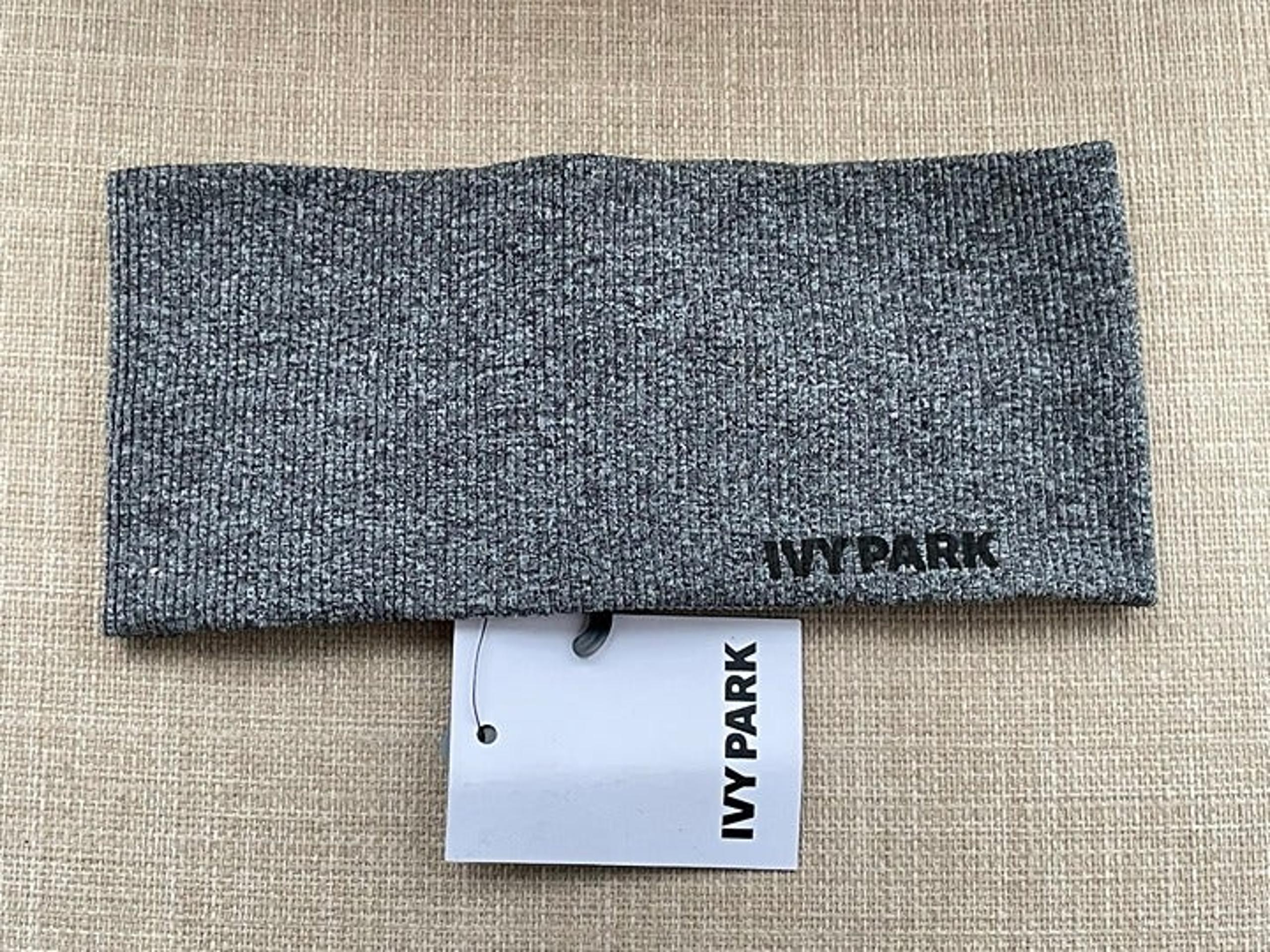 Ivy Park By Beyonce Women Head Band Gray Tone Sport Band Hair Accessory New