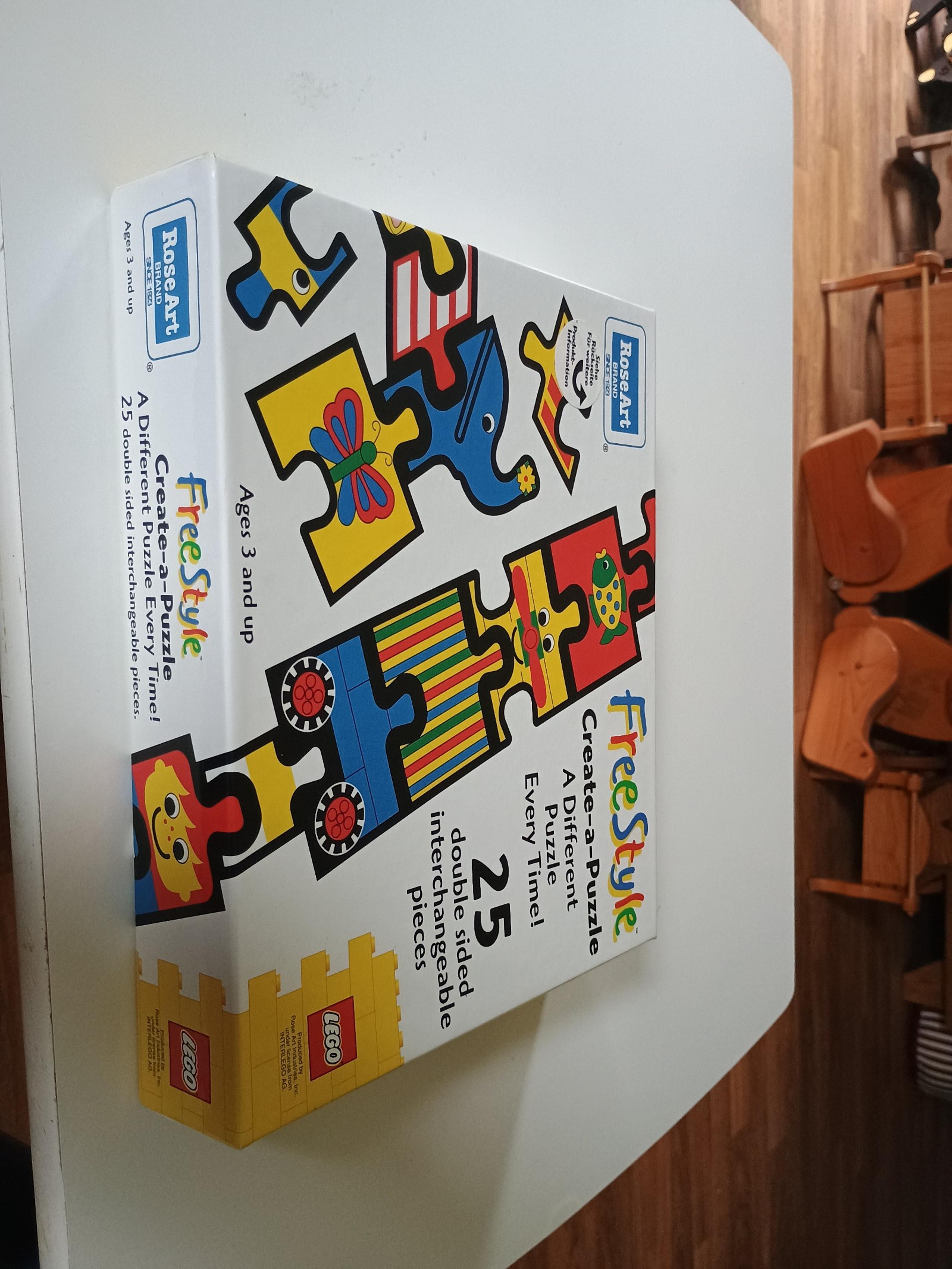 Rose art Lego free style 25 piece puzzle